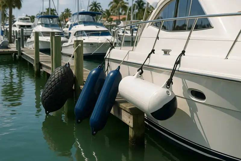 Best Types of Fenders for Docking in Busy Florida Marinas
