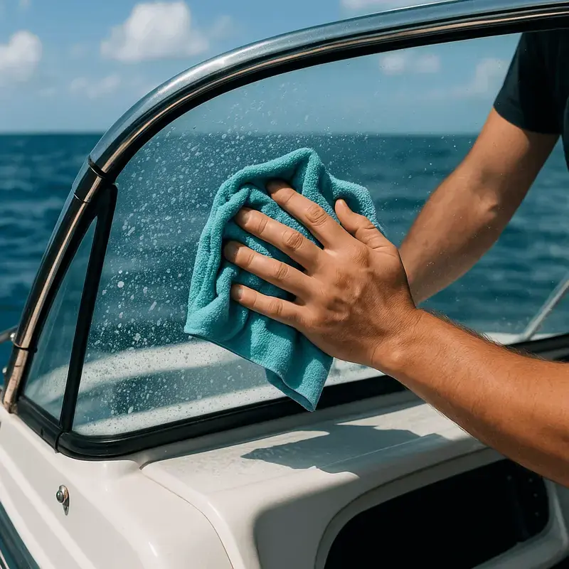 Boat Windshield Care That Actually Works