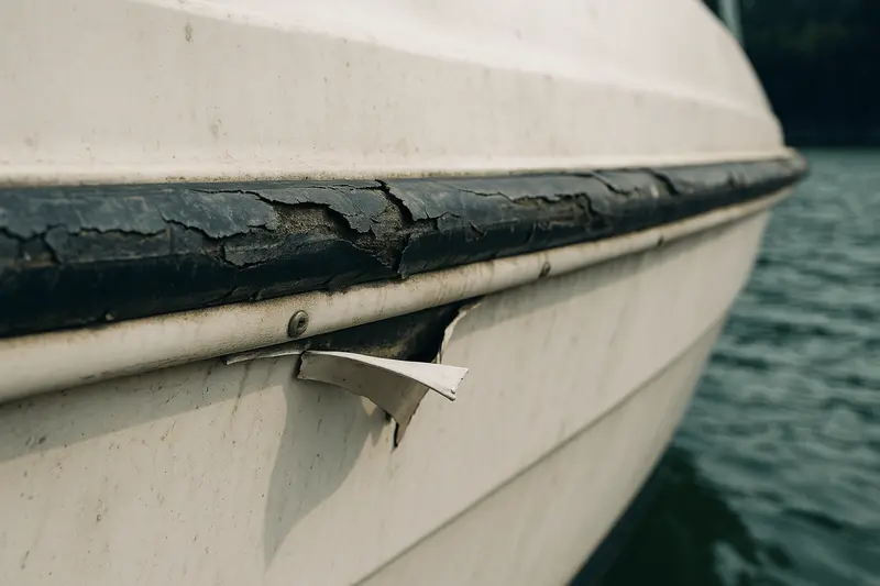 Common Problems With Rub Rails on Older Boats