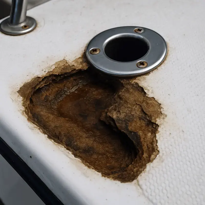 Do Flush-Mount Rod Holders Cause Long-Term Deck Damage?