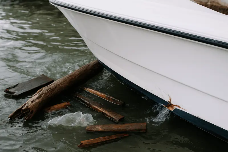 How Shoreline Debris Can Damage Fort Lauderdale Boat Hulls