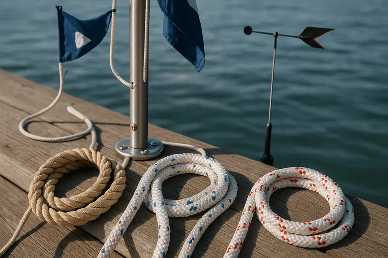 How to Choose Marine Rope for Flag Staffs and Wind Indicators