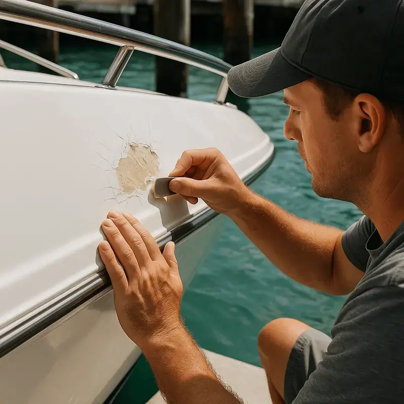How to Fix Fiberglass Damage on Your Boat in Miami