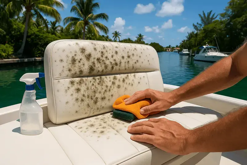 How to Prevent Mold on Boat Cushions in South Florida