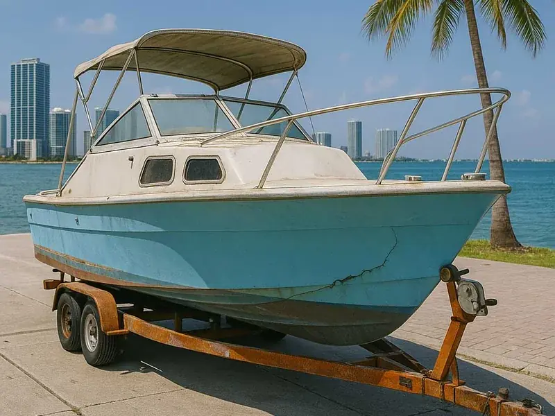How to Safely Get Rid of an Old, Non-Functional Boat