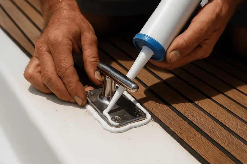 How to Seal Marine Deck Fittings Against Water Intrusion