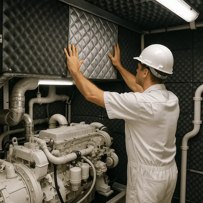 How to Soundproof Your Engine Room for Quieter Cruising