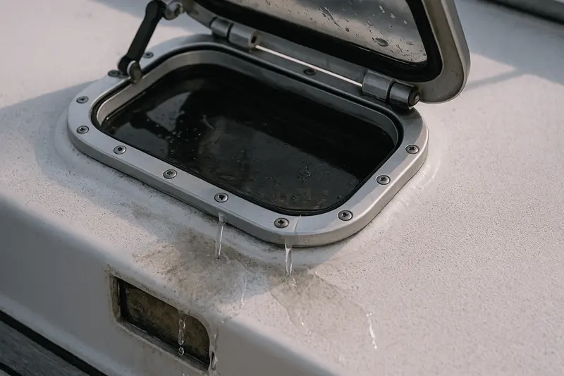 How to Stop a Leaking Boat Deck Hatch Without Full Replacement