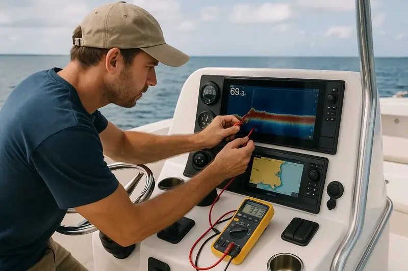 How to Test Marine Electronics Before a Long Trip