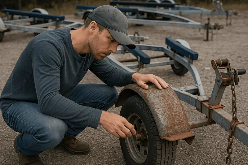 What to Check on a Used Boat Trailer Before You Tow
