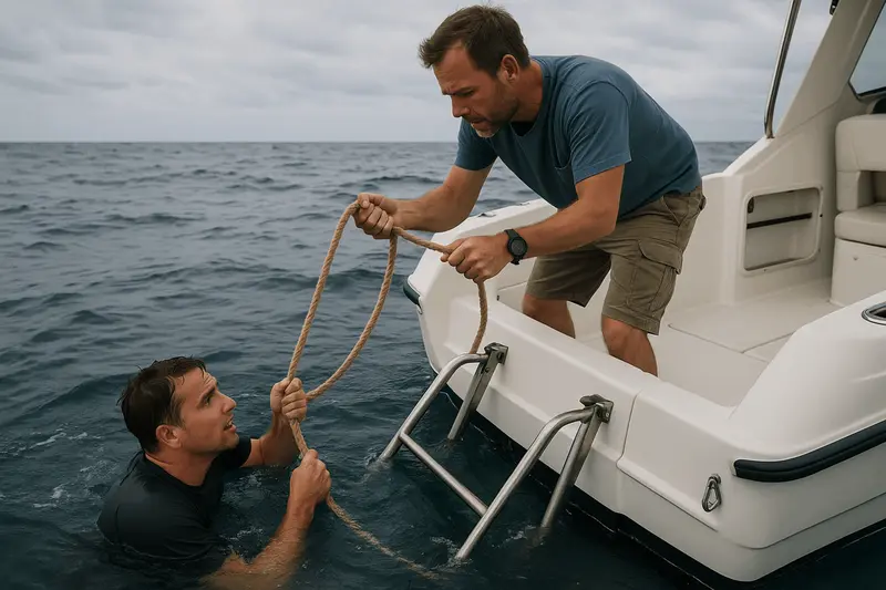 What to Do If Your Boat Ladder Breaks Offshore