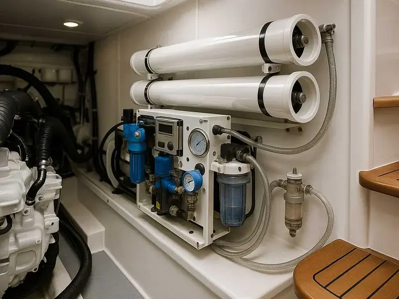 What to Do When Your Yacht's Watermaker Stops Producing Fresh Water