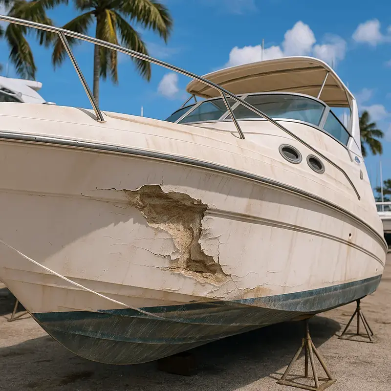 What to Expect From a Fiberglass Boat Repair in Miami