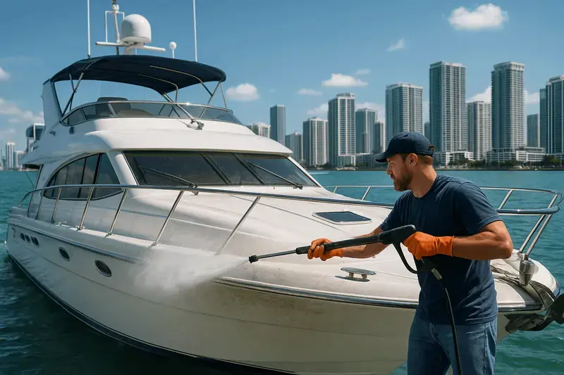 Why Boats in Miami Need High-Pressure Washdowns Regularly