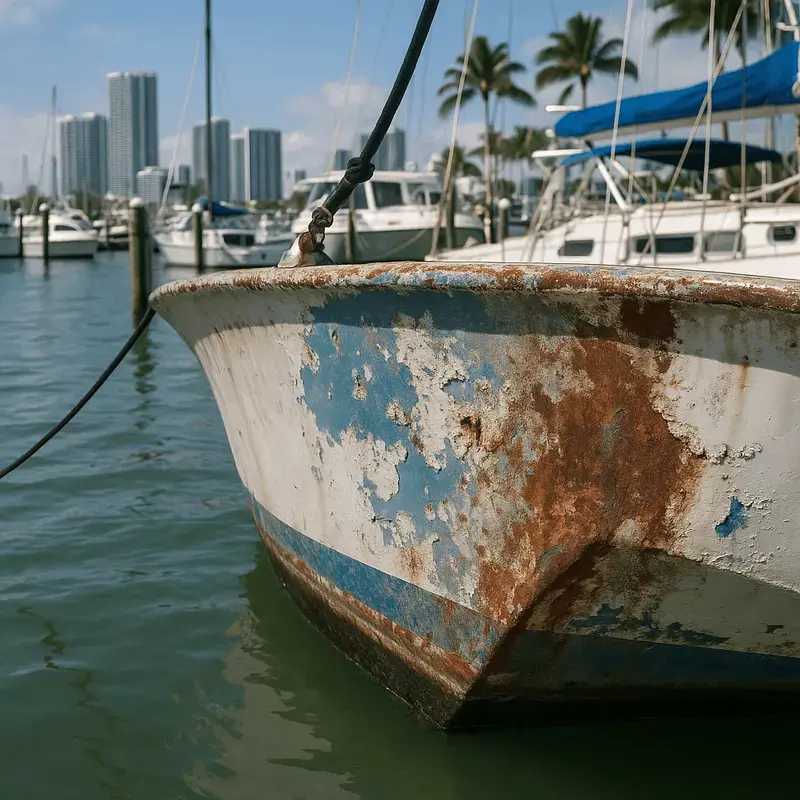Why Miami Marinas Are Tough on Hull Paint Jobs