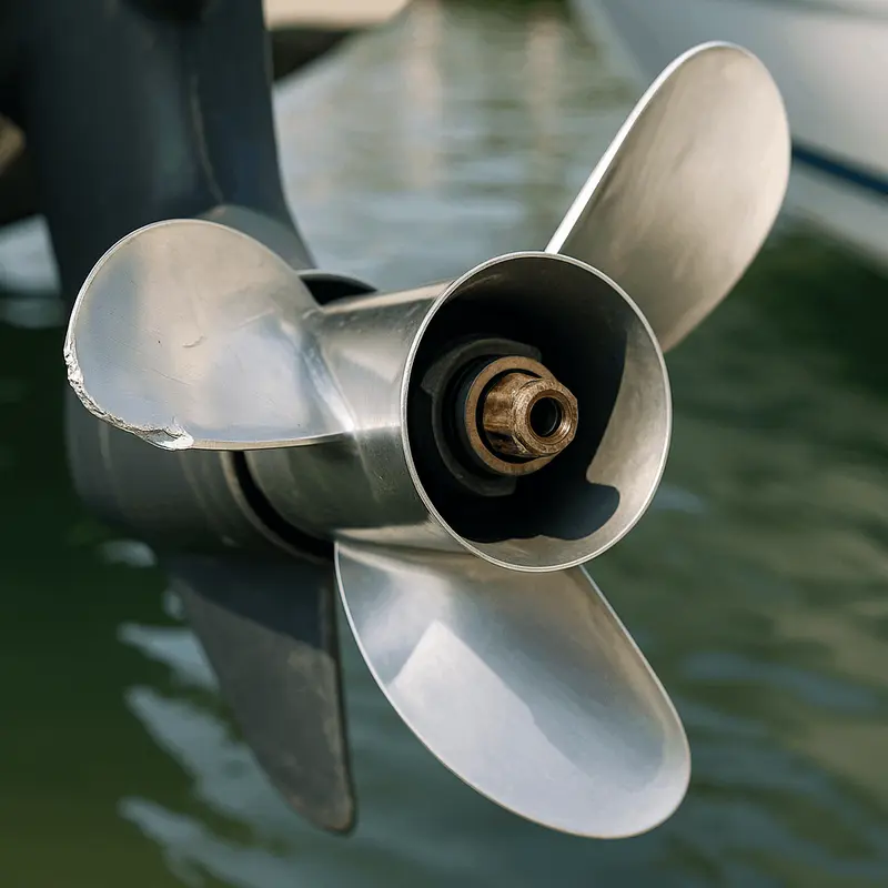 Why You Shouldn't Ignore Minor Boat Propeller Nicks