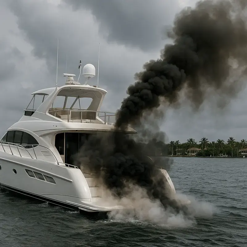 Why Your Yacht's Diesel Engines Smoke on Startup (and How to Stop It)