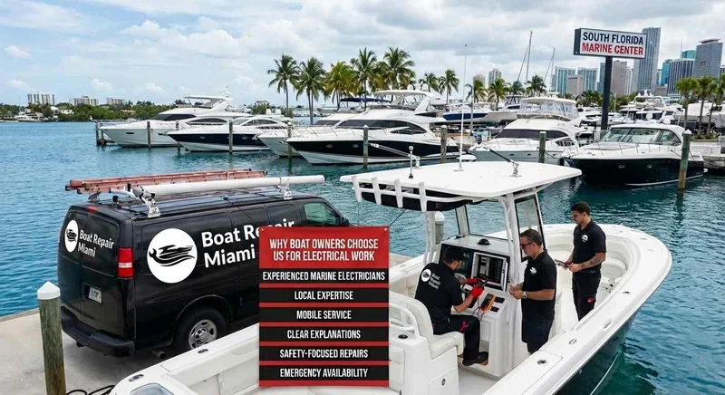 Boat Electrician service
