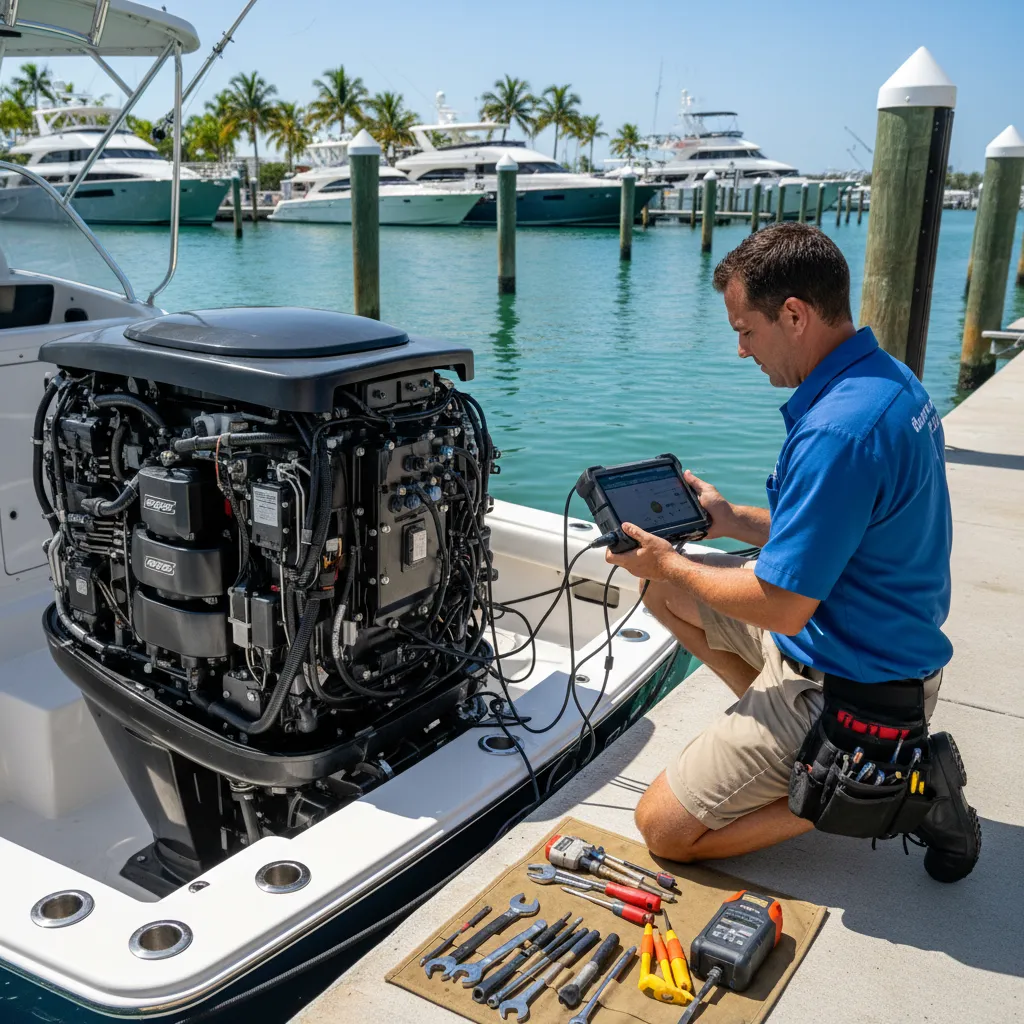 Boat Engine Repair in Miami