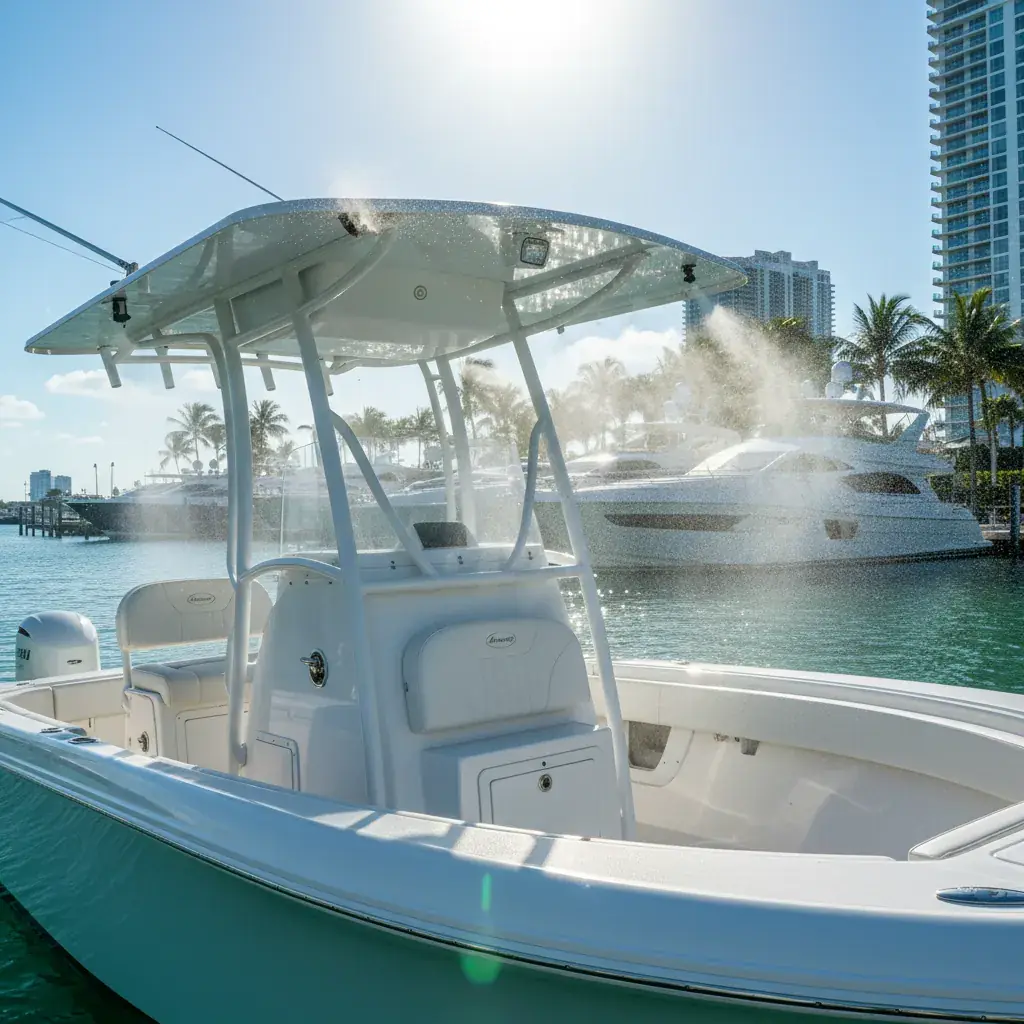 Boat Misting System Installation Miami