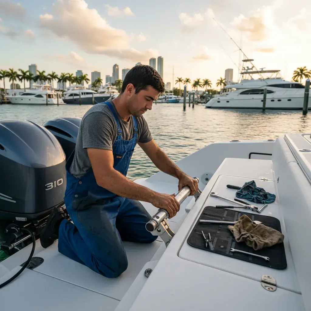 Boat Steering Repair