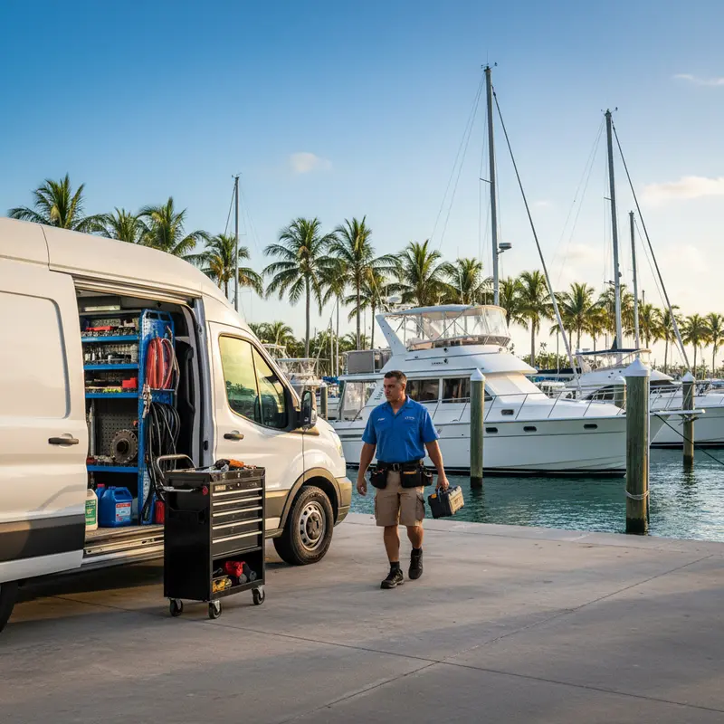 Mobile Marine Mechanics service