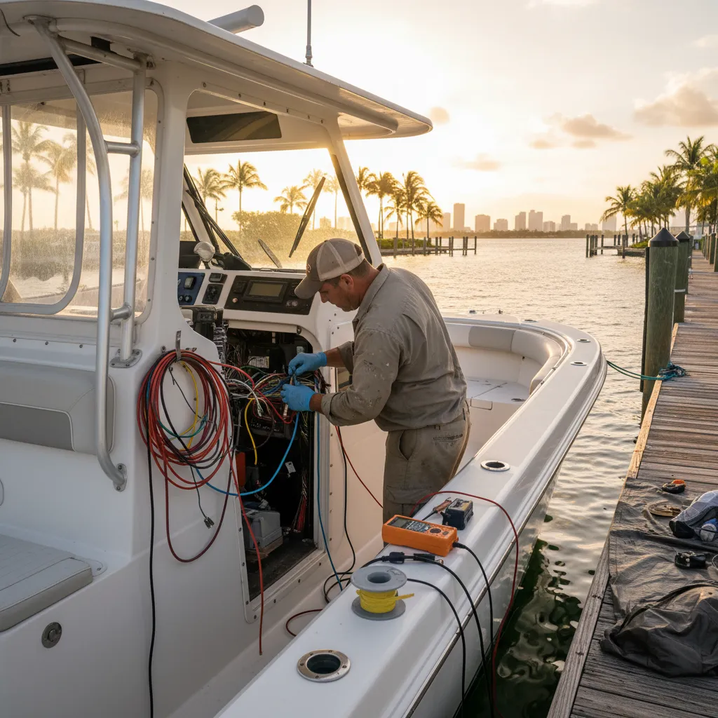On-Site Boat Repair in Miami