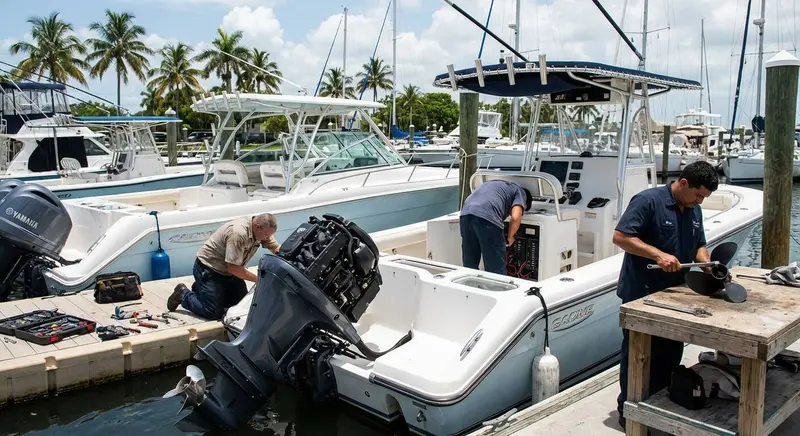 Outboard Engine Repair service