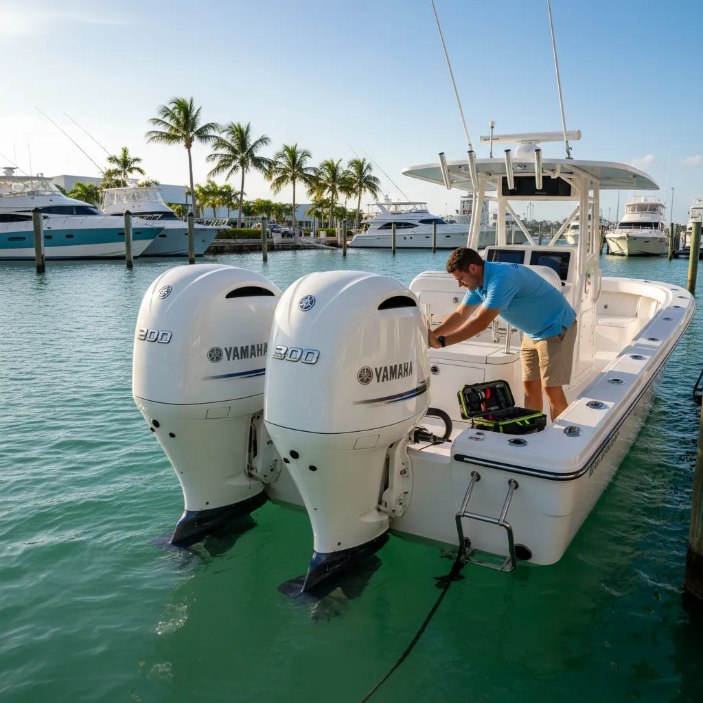 Outboard Engine Repair in Miami
