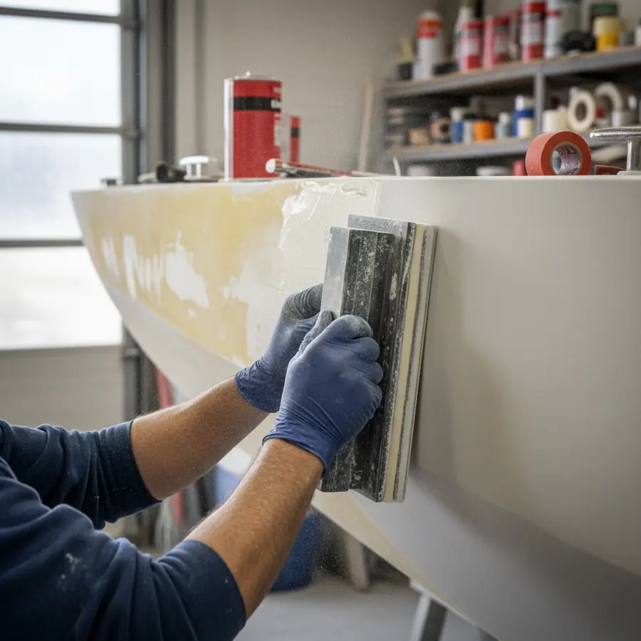 Yacht Topside Painting service