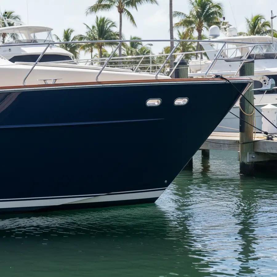 Yacht Topside Painting in Miami