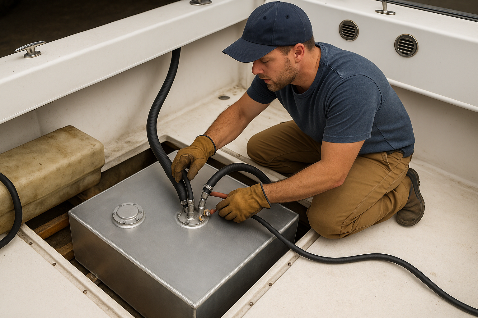 How to Replace a Boat Fuel Tank Safely and Correctly