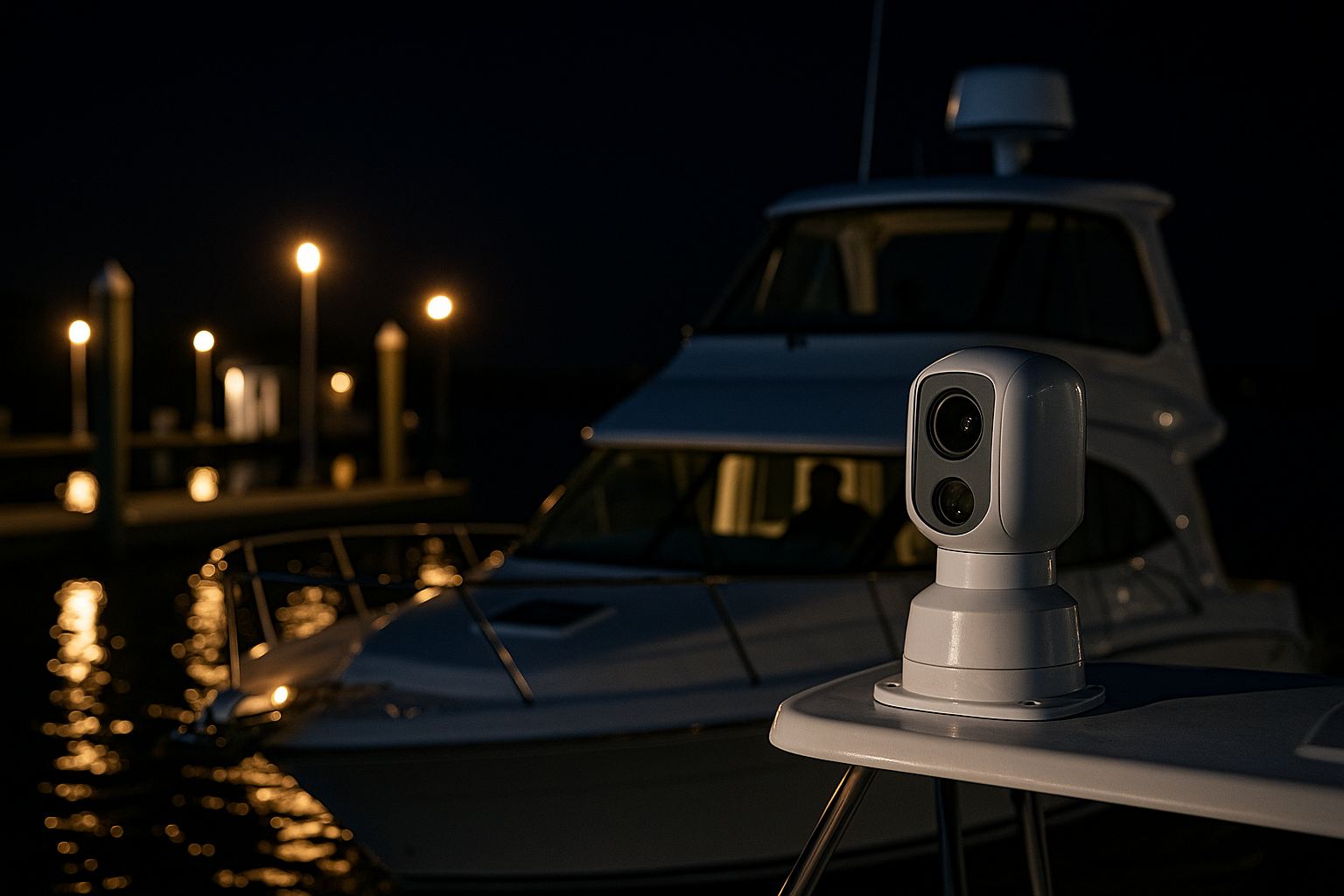 Marine Thermal Cameras for Nighttime Docking Safety