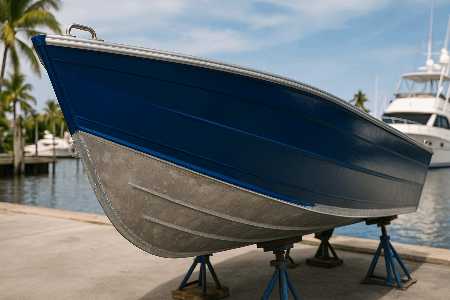 Best Marine Paints for Aluminum Boats in Fort Lauderdale
