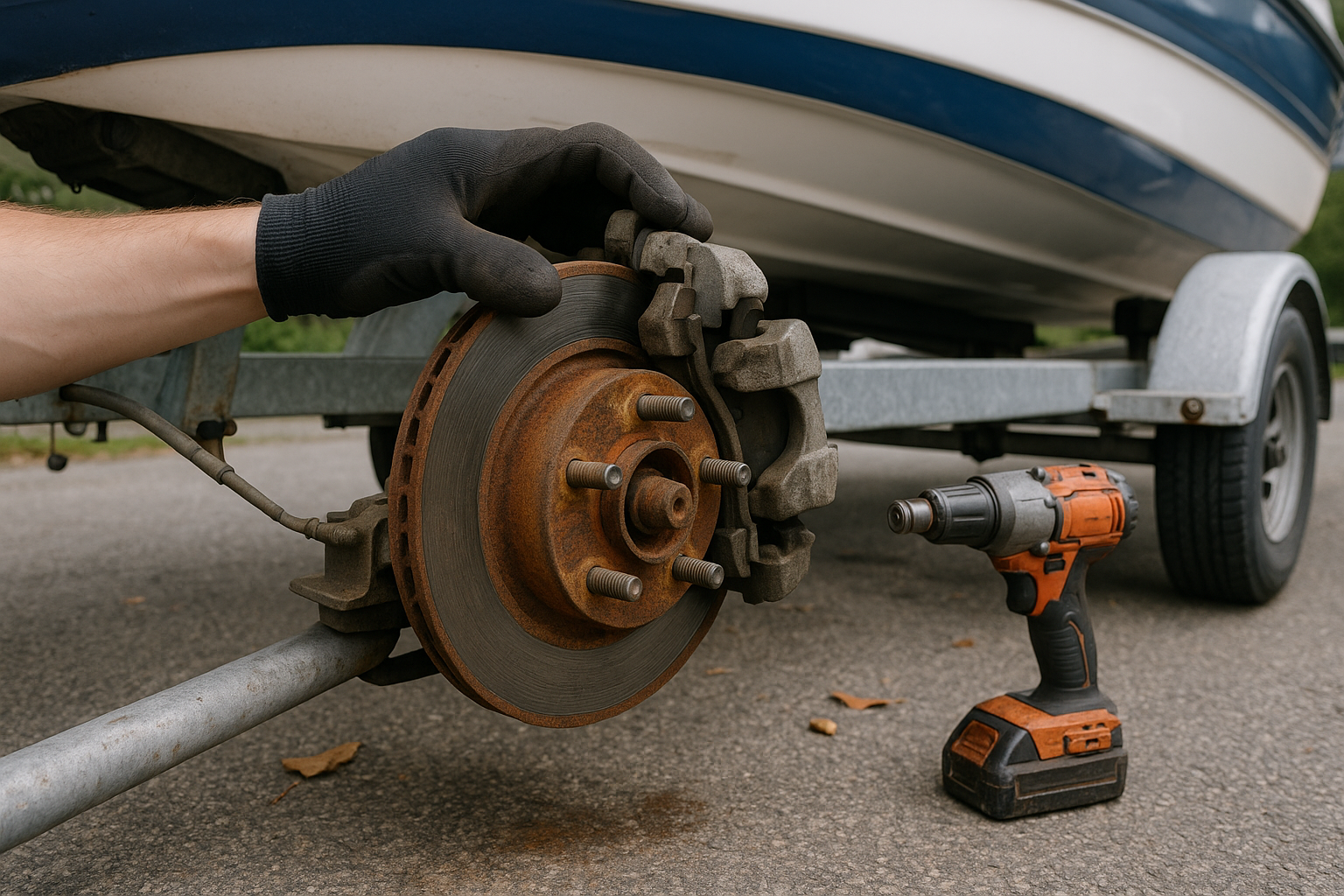 Boat Trailer Brakes: Fix or Replace? Which Makes More Sense
