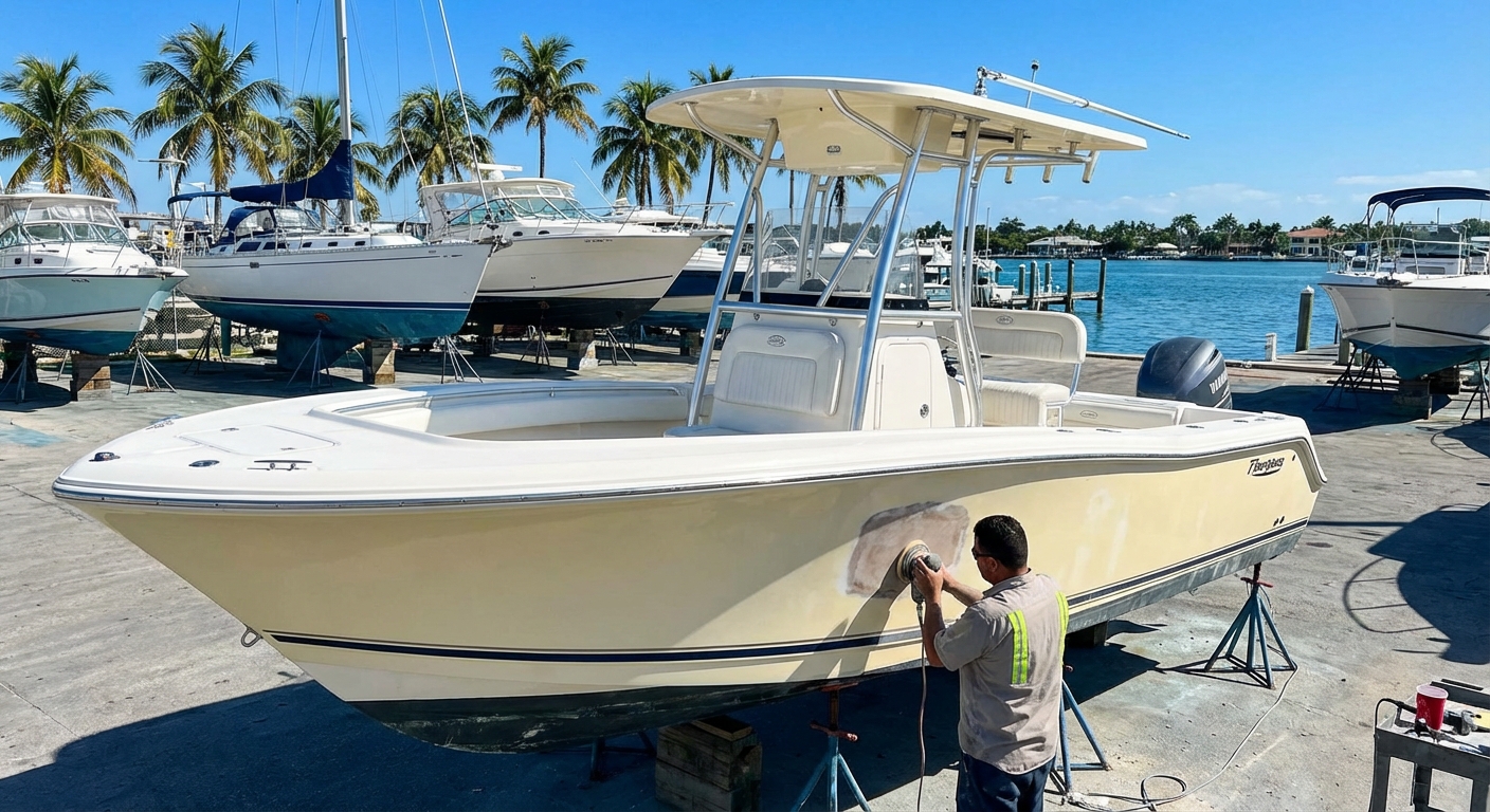Fiberglass Repair in Miami: Keeping Your Boat Looking Great