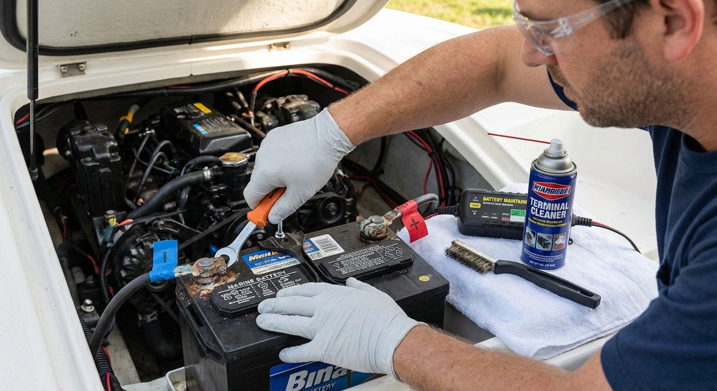 Safe Ways to Disconnect Boat Batteries Before Storage