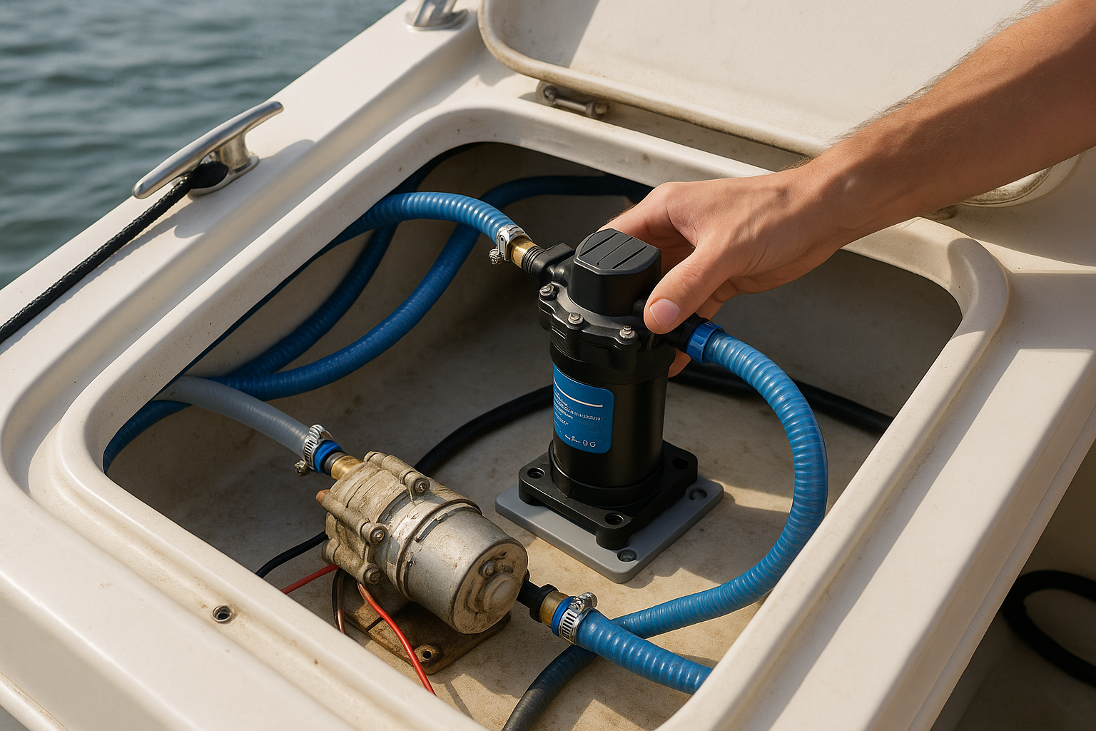 Upgrading Your Boat's Freshwater Pump System