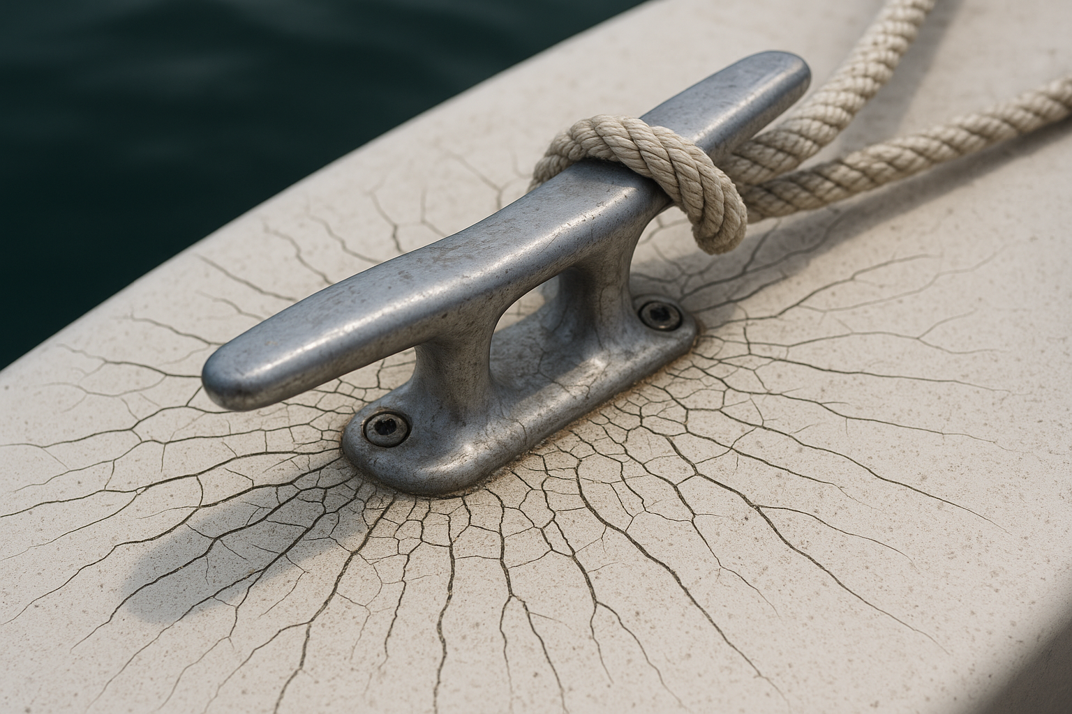 What Cracks Around Your Boat Cleats Might Be Telling You