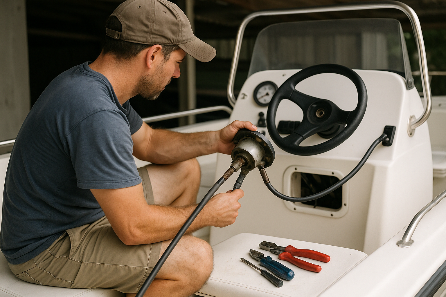 Fixing Worn-Out Boat Steering Cables the Right Way
