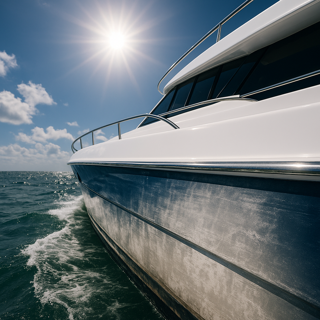 How to Protect Your Yacht's Paint from UV Damage and Oxidation