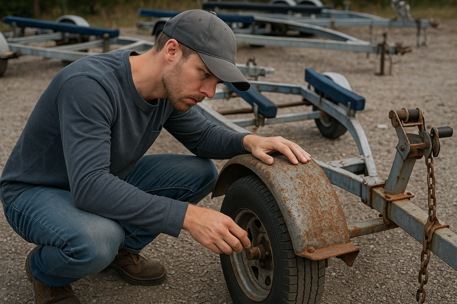 What to Check on a Used Boat Trailer Before You Tow