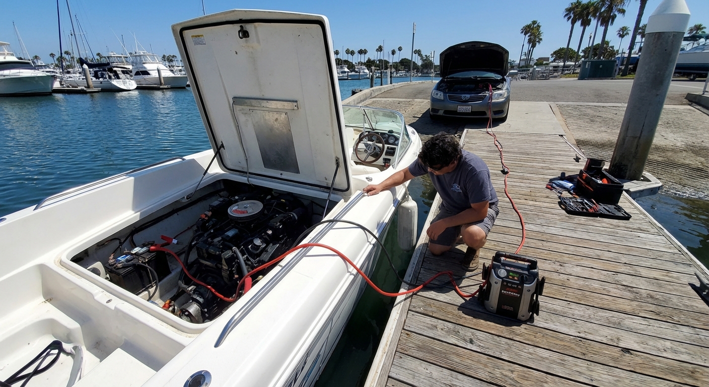 Can You Jumpstart a Boat Battery Like a Car?