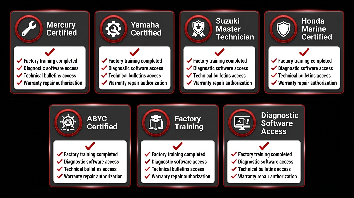 Marine Manufacturer Certifications and Training