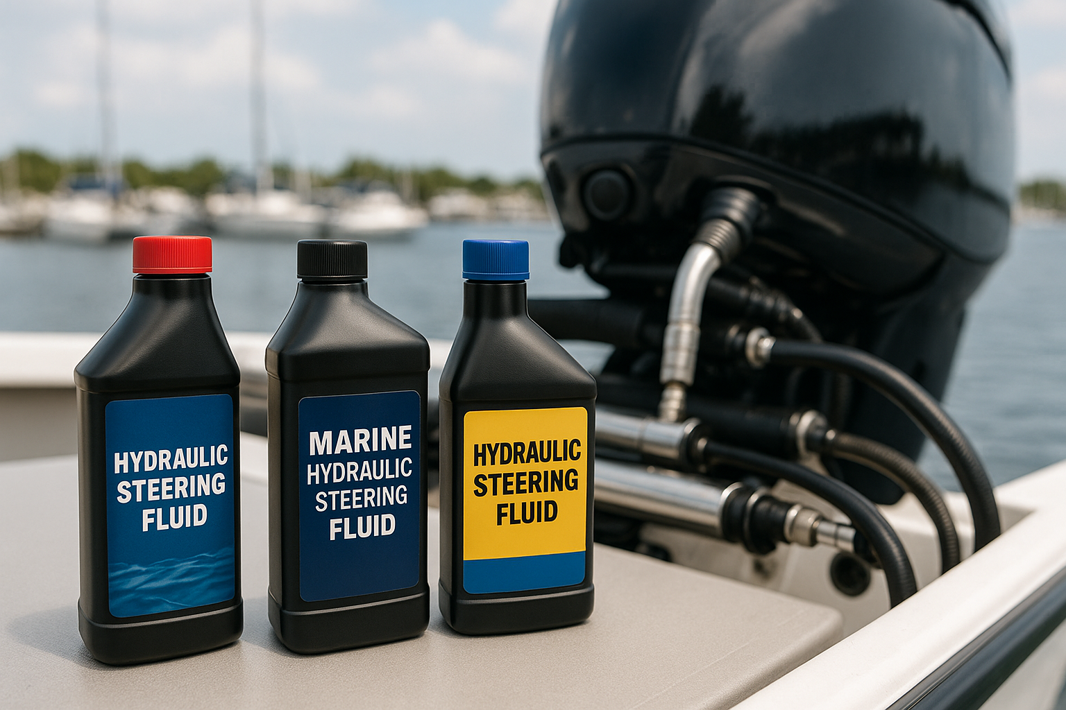 Comparing Marine Hydraulic Steering Fluids for Performance