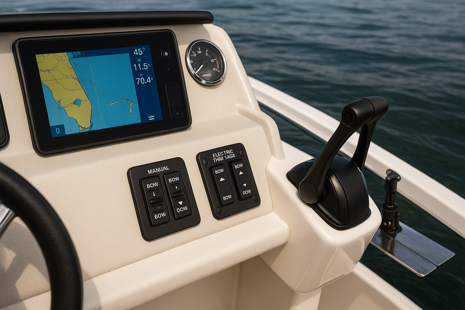 The Pros and Cons of Electric vs Manual Trim Tabs on Boats