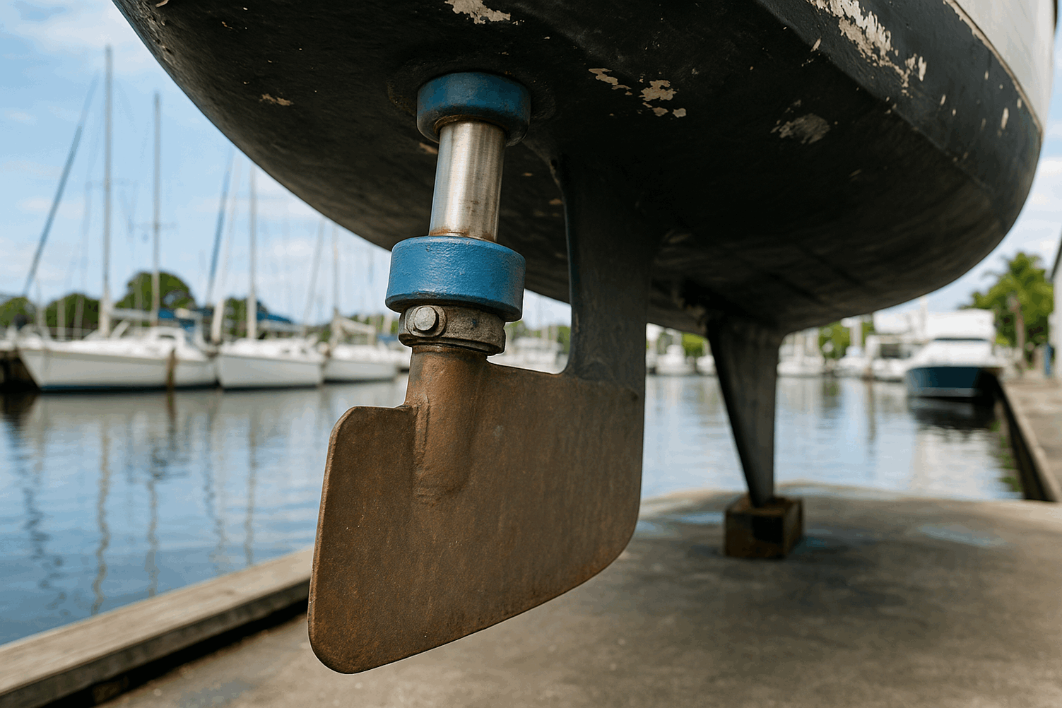 When to Replace Boat Rudder Bearings in Fort Lauderdale
