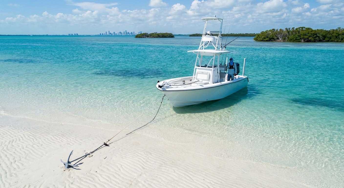 How to Properly Anchor Your Boat on Sand Flats Without Dragging