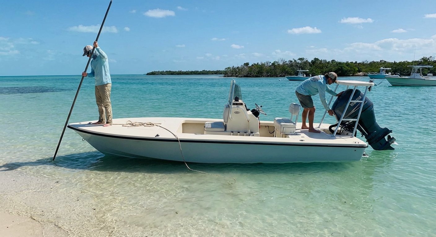 What to Do If Your Boat Gets Stuck in Shallow Water