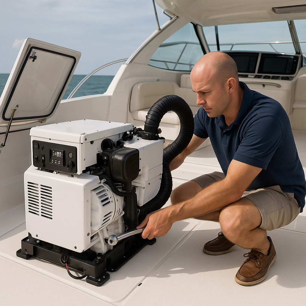 How to Install a Backup Generator System on Your Yacht
